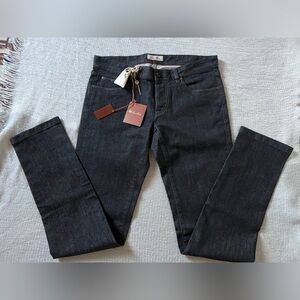 Loro Piana Black Slim Straight Jeans